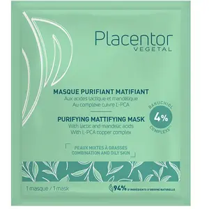 Comparateur de prix : Placentor Végétal Masque purifiant matifiant 25g