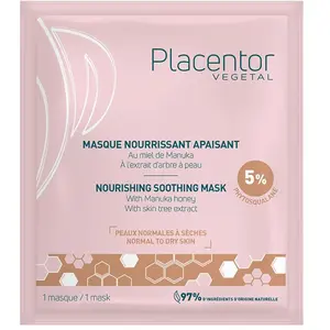 Comparateur de prix : Placentor Végétal Masque nourrissant apaisant 25g