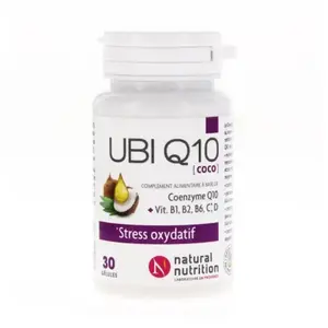 Natural Nutrition Ubi Q10 100mg 30 gélules
