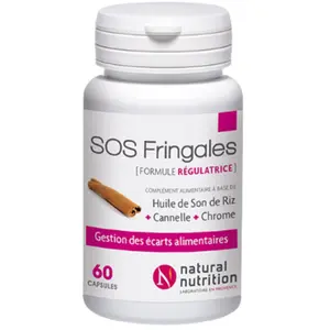 Comparateur de prix : Natural Nutrition SOS fringales 60 capsules