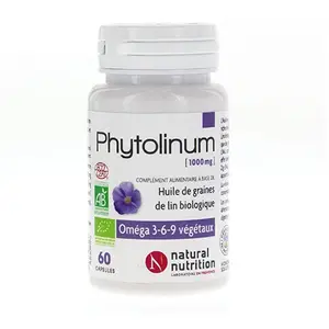NATURALNUTRITION NATURAL NUTRITION Phytolinum pot de 30 capsules. pas cher