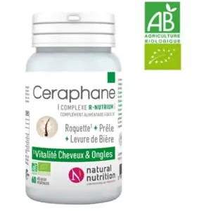 Natural Nutrition Ceraphane BIO 60 gélules pas cher
