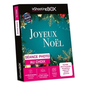 Comparateur de prix : Coffret cadeau LaShootingBox Séance photo au choix Joyeux Noël