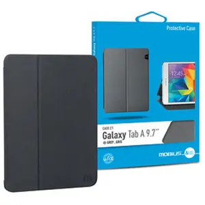 Mobilis 019033 Etui pour Samsung Galaxy Tab A 9,7" Gris pas cher