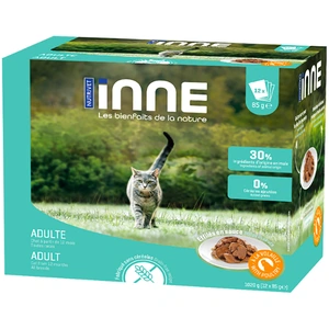NUTRIVET - INNE Chat - Sachet FRAICHEUR - Chat Adulte - Volaille - 12 * 85g pas cher