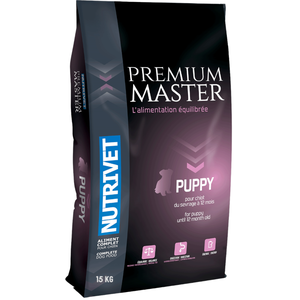 NUTRIVET - Premium Master Puppy - Croquettes pour Chiot à Activité Nor...