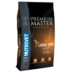 Comparateur de prix : 15kg Nutrivet Premium Master Large Dog - Croquettes pour chien