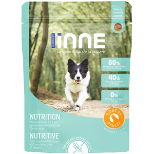 NUTRIVET Croquettes au poulet Inne Nutrition - Pour chien adulte - 12 kg pas cher