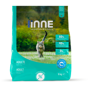 Comparateur de prix : NUTRIVET Croquettes au poisson Inne - Pour chat adulte - 6 kg
