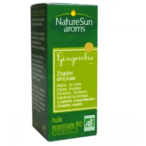 NatureSun Aroms Huile Essentielle Bio Gingembre 10ml pas cher