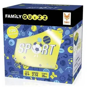 Jeu de culture générale Topigames Family Quizz Sport pas cher