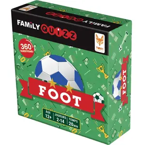 Jeu de culture générale Topigames Family Quizz Foot pas cher