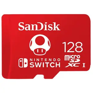 Carte Mémoire Msd Switch 128go 100mb/s Pour Console Nintendo Switch Sandisk pas cher
