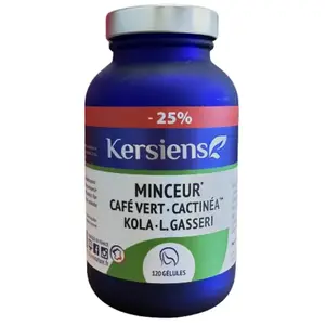 kersiens minceur café vert - cactinéa kola - L.gasseri 120 gélulesVendu parparasanteonline