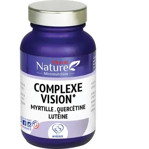Comparateur de prix : Pharm Nature Micronutrition Complexe Vision 60 gélules