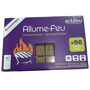 Pack De 96 Cubes Allume- Feu Actifeu pas cher