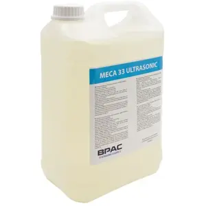 BPAC Detergent neTToyeur-bac ultrasonic professionnel P2R Meca 33 5 L pas cher