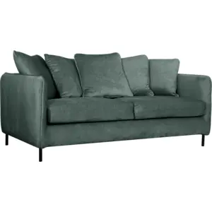 CAMIF Canapé convertible velours Olympe pas cher
