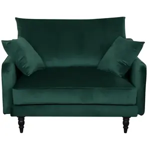 Camif Fauteuil XXL velours Olie pas cher