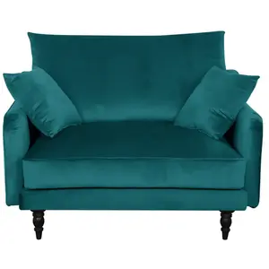 Camif Fauteuil XXL velours Olie pas cher