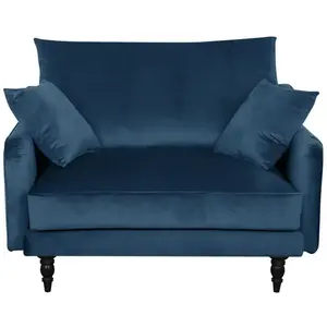Camif Fauteuil XXL velours Olie pas cher