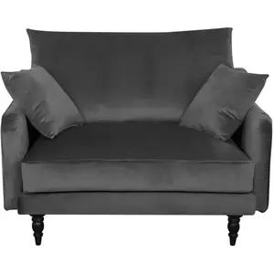 Camif Fauteuil XXL velours Olie  pas cher