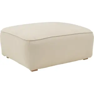 Camif Grand pouf tissu Otis  pas cher