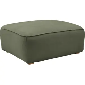 Camif Grand pouf tissu Otis  pas cher