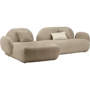 Canapé d'angle bouclette Oméga CAMIF EDITION pas cher