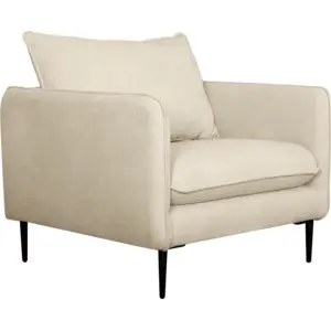 Camif Fauteuil tissu Oden pas cher