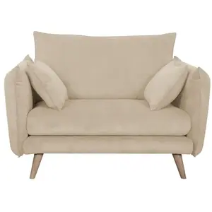 Fauteuil XXL velours côtelé Orion CAMIF pas cher