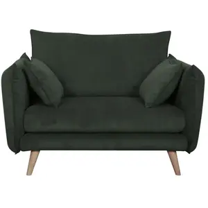 Fauteuil XXL velours côtelé Orion CAMIF pas cher