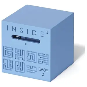 Jeu de société Inside3 Cube Labyrinthe Easy 0 Bleu pas cher