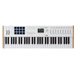 Comparateur de prix : Contrôleur MIDI universel Arturia KeyLab 61 MK3 Blanc