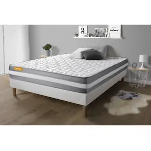 Septnuits Matelas memoire de forme Memo Plus 3 zones de confort