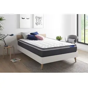 Comparateur de prix : Actisom Matelas Latex memoire de forme Maxi epaisseur 7 zones de confort gris