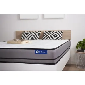 Actisom Matelas ACTILATEX 2 faces à mémoire de forme LATEX 3 zones de confort pas cher