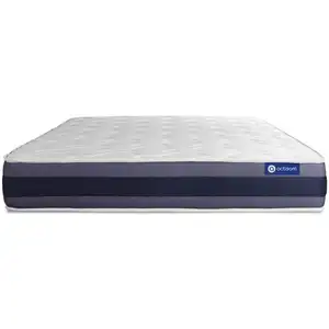 Actisom Matelas 200x200 cm Latex et mémoire de forme