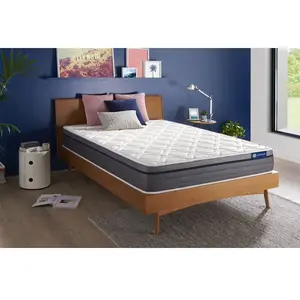 Actisom Matelas Ressorts ensachés et mémoire de forme - Confort : Equilibré pas cher