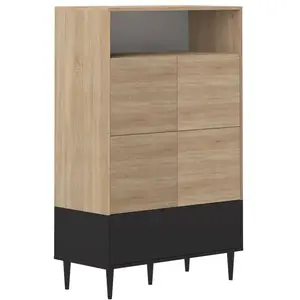 TEMAHOME Buffet haut Horizon  Bois pas cher