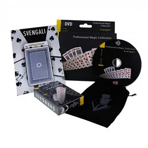 MEGAGIC Professional Magic Collection Tour De Magie - Cartes Svengali Avec Dvd pas cher