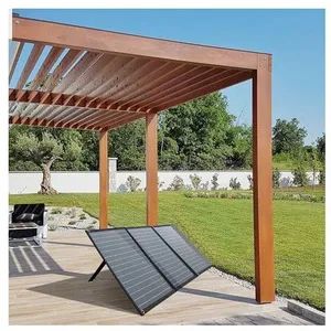 Inovalley Panneau solaire mobile pliable 100 Watts pas cher