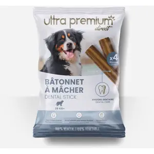 Ultra Premium Direct 16 bâtonnets à mâcher pour chien de +25kg pas cher
