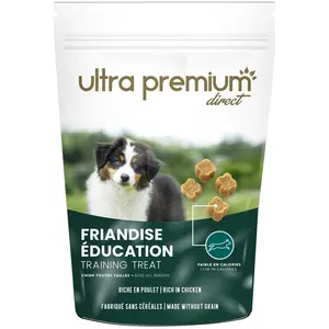 Ultra Premium Direct Friandise éducation fabriquée sans céréales pour chien pas cher