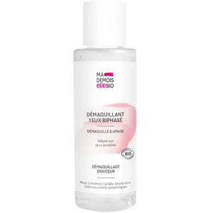 Démaquillant yeux biphasé - Douceur bio - MADEMOISELLE BIO - Peau sèche pas cher