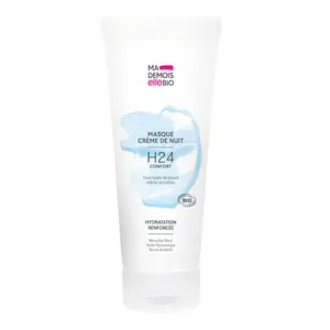 Masque-crème de nuit - H24 confort bio - MADEMOISELLE BIO pas cher