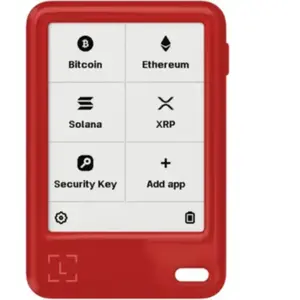 Crypto wallet LEDGER Nano Gen5 Rouge Cerise pas cher