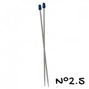 Non communiqué Aiguilles à Tricoter de 40cm en aluminium n°2 a n°6 - Distrifil(...) -
