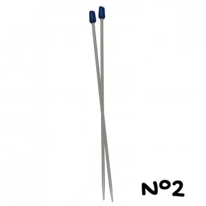 Non communiqué Aiguilles à Tricoter de 40cm en aluminium n°2 a n°6 - Distrifil(...) -