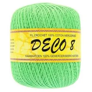 Non communiqué Coton Déco 8 Vert eau - Distrifil - Pelote de coton